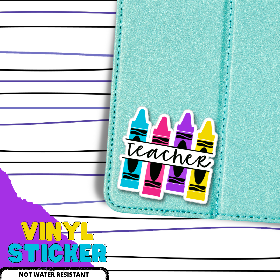 TEACHER VINYL (NOT WATER RESISTANT)