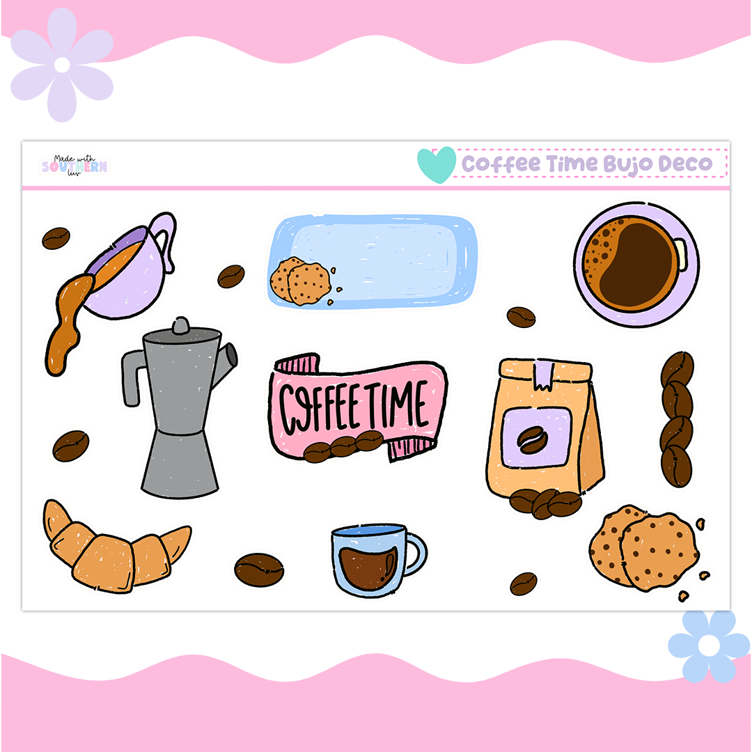 COFFEE TIME BUJO DECO