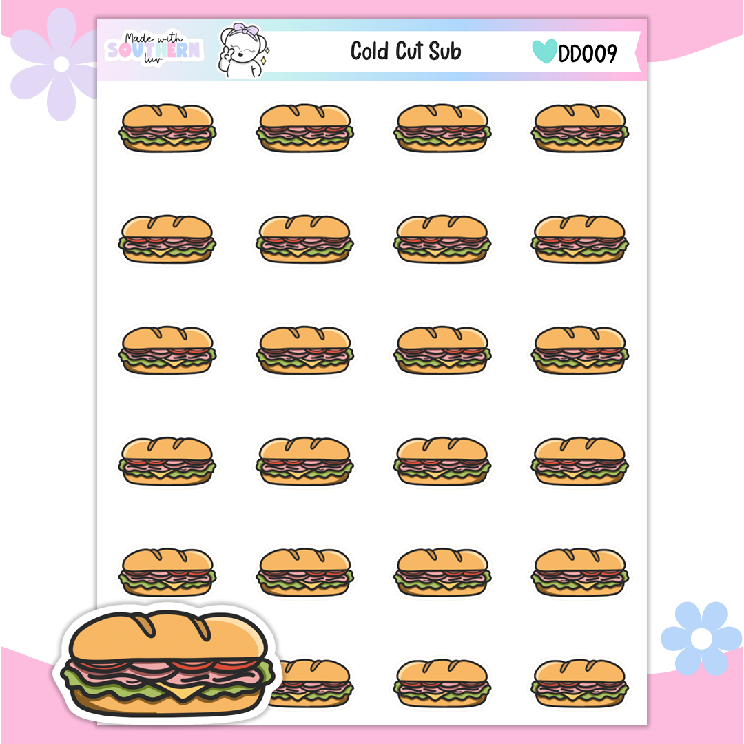DD009 | COLD CUT SUB