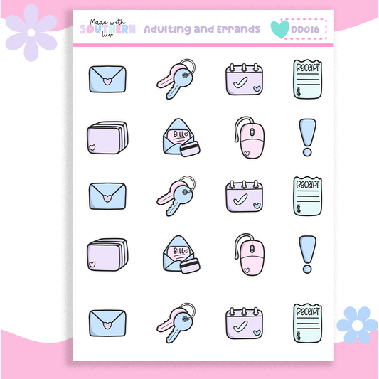 DD016 | ADULTING AND ERRANDS