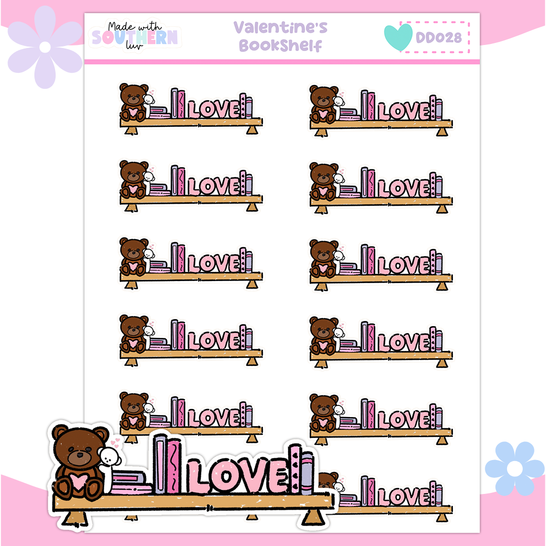 DD028 | VALENTINE'S BOOKSHELF