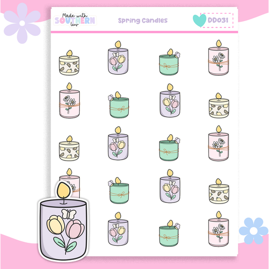 DD031 | SPRING CANDLES