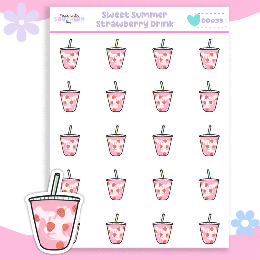 DD039 | SWEET SUMMER | STRAWBERRY DRINK
