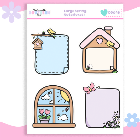 DD045 | LARGE SPRING NOTES BOXES 1