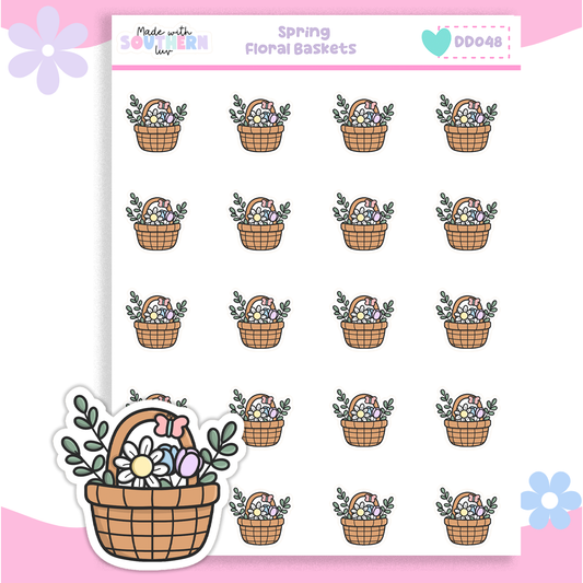 DD048 | FLORAL BASKETS