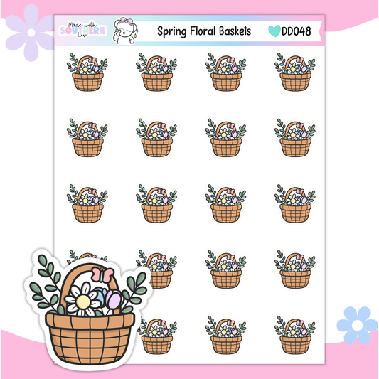 DD048 | FLORAL BASKETS