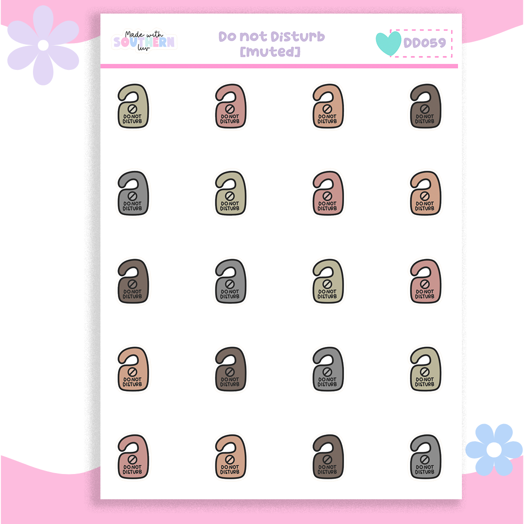 DO NOT DISTURB HANGERS [ALL]