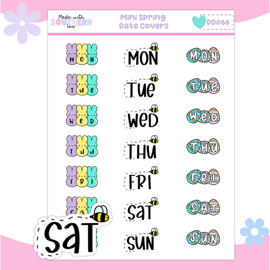 DD068 | MINI SPRING DATE COVERS