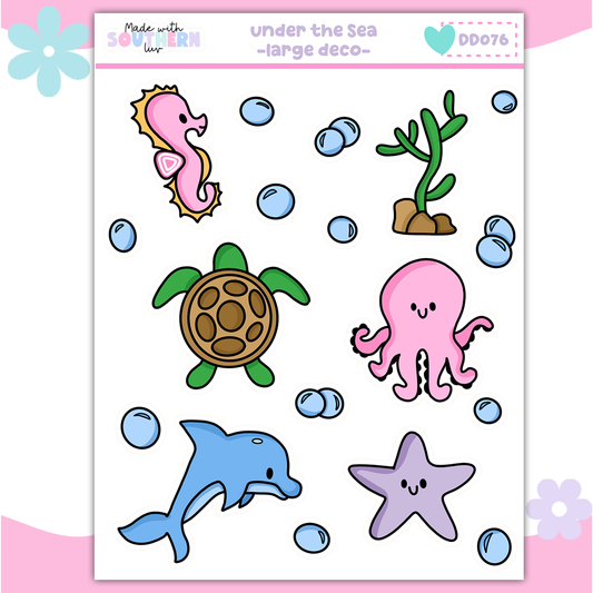 DD076 | UNDER THE SEA - LARGE DECO