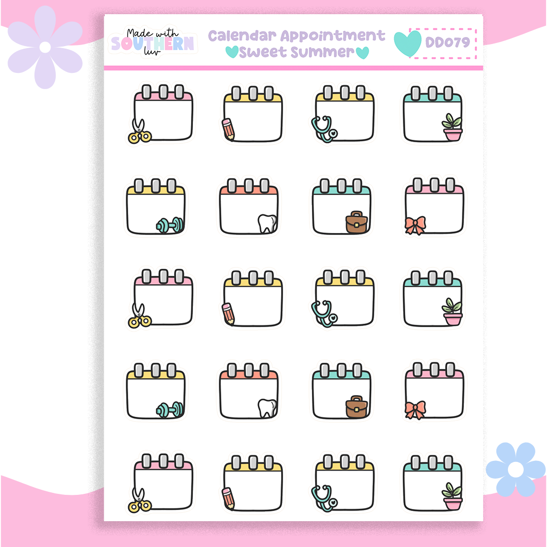 CALENDAR APPOINTMENTS
