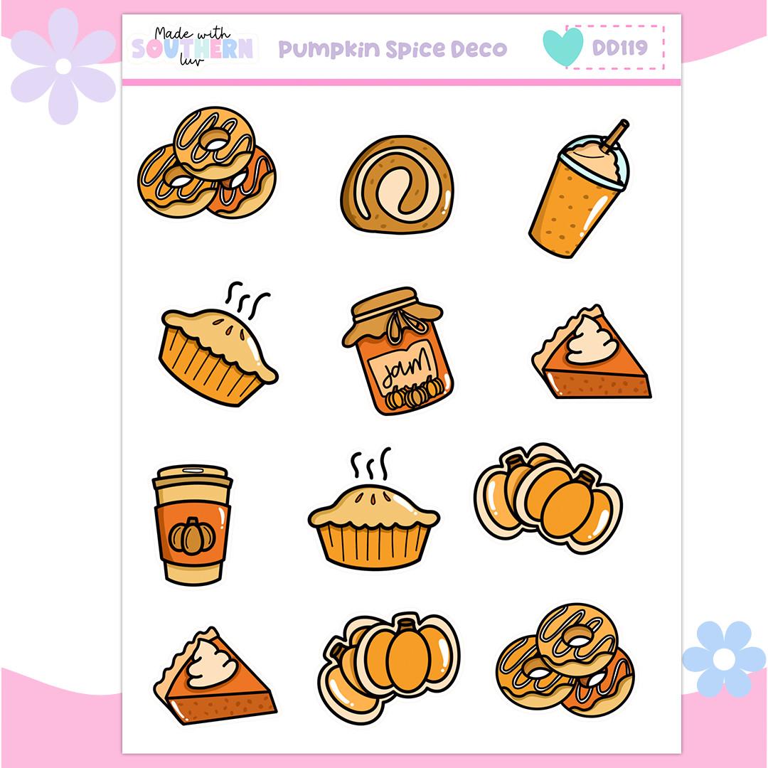 DD119 | PUMPKIN SPICE DECO