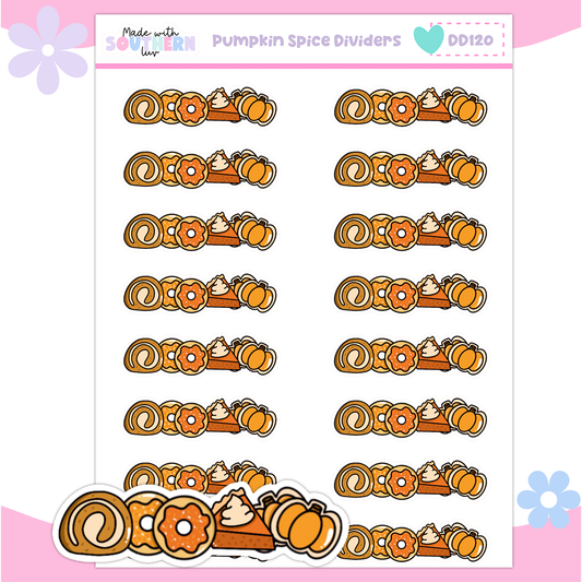 DD120 | PUMPKIN SPICE DIVIDERS