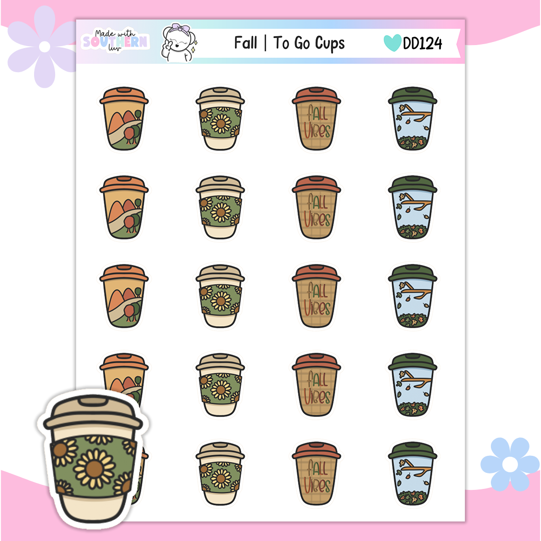 DD124 | FALL | TO GO CUPS