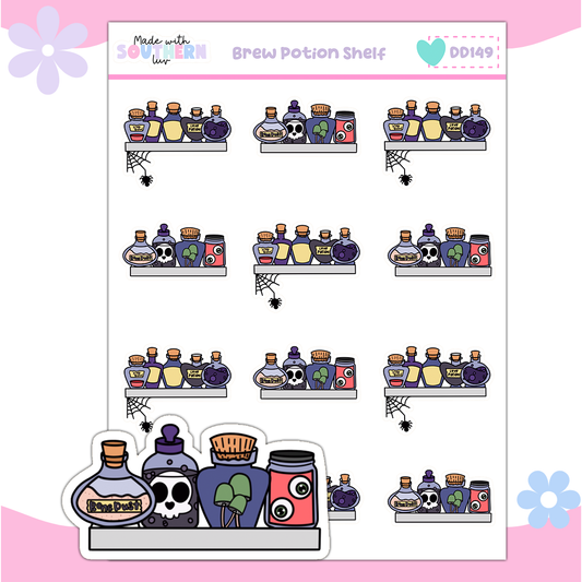 DD149 | BREW POTION SHELF