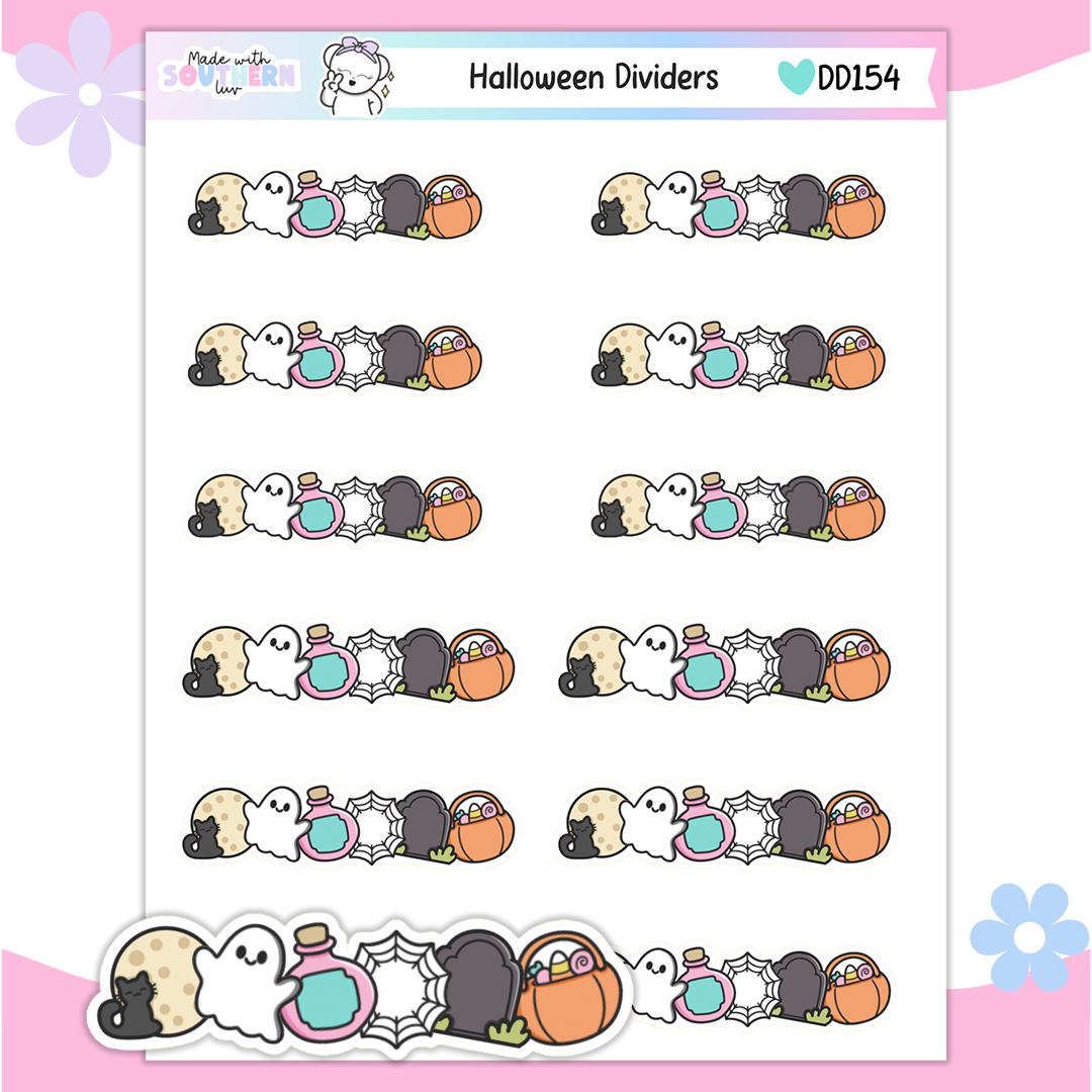 DD154 | HALLOWEEN DIVIDERS