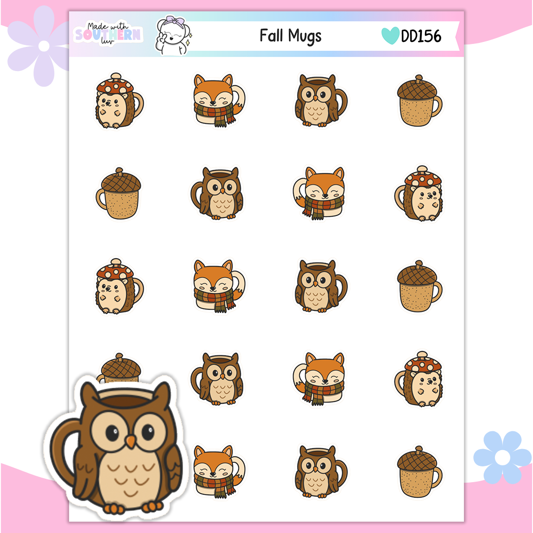 DD156 | FALL MUGS