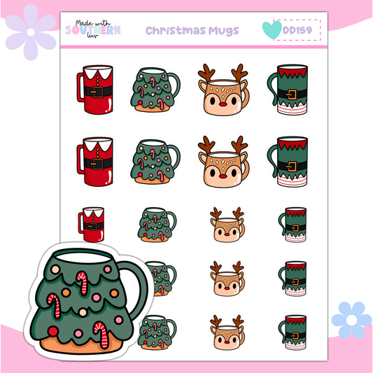 DD159 | CHRISTMAS MUGS