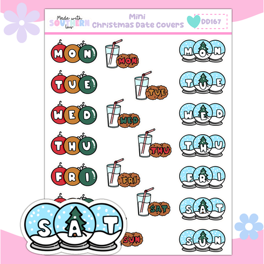 DD167 | MINI CHRISTMAS COVERS