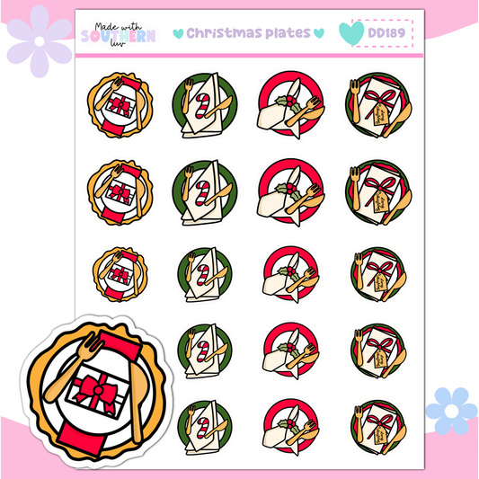 DD189 | CHRISTMAS PLATES