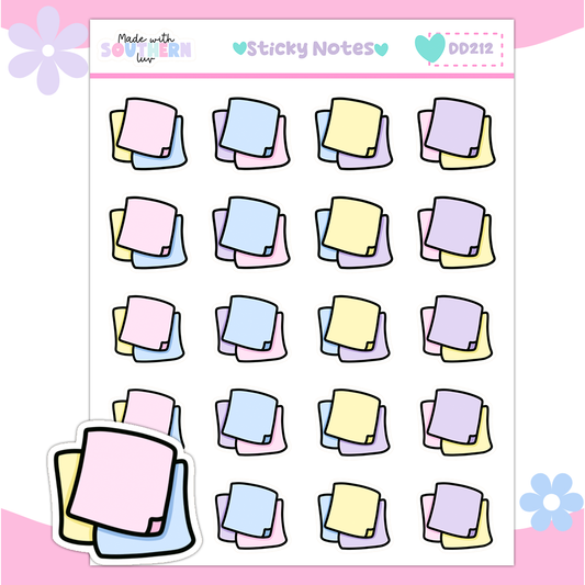 DD212 | STICKY NOTES