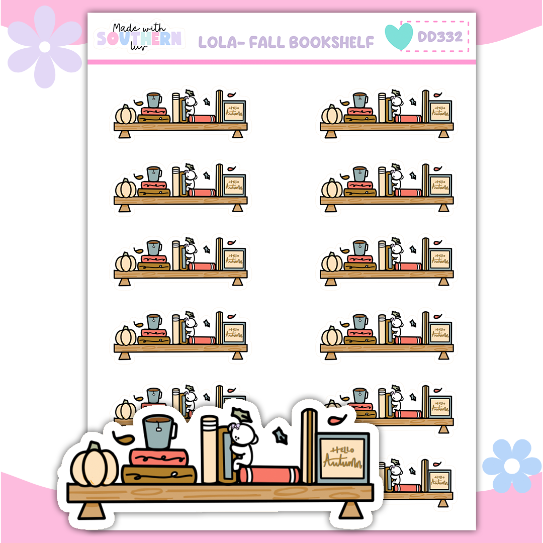 DD332 | LOLA - FALL BOOKSHELF