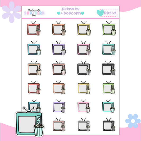 DD353 | RETRO TVS + POPCORN