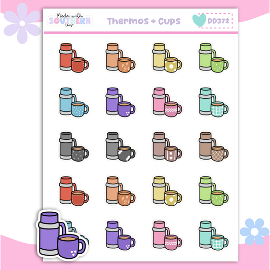 DD372 | THERMOS + CUPS
