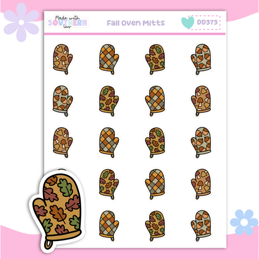 DD373 | FALL OVEN MITTS