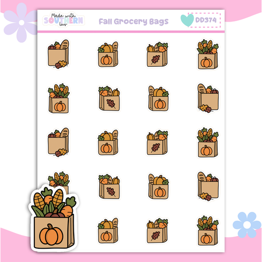 DD374 | FALL GROCERY BAGS