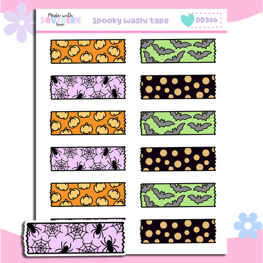 DD386 | SPOOKY WASHI TAPE