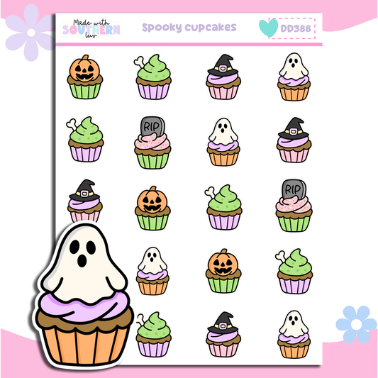 DD388 | SPOOKY CUPCAKES