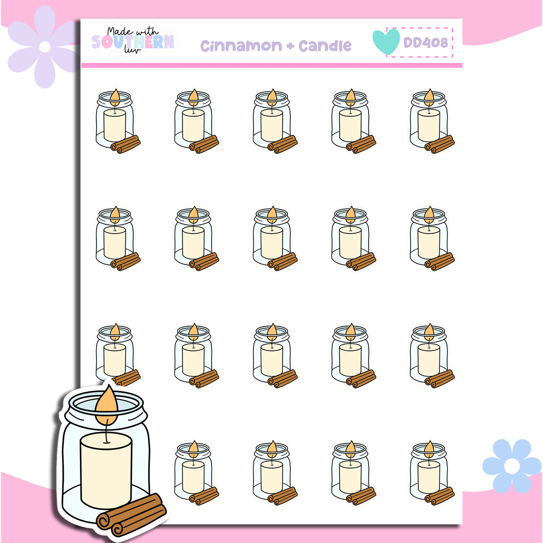 DD408 | CINNAMON + CANDLE