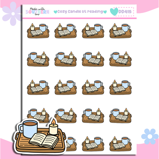 DD415 | COZY CANDLELIT READING