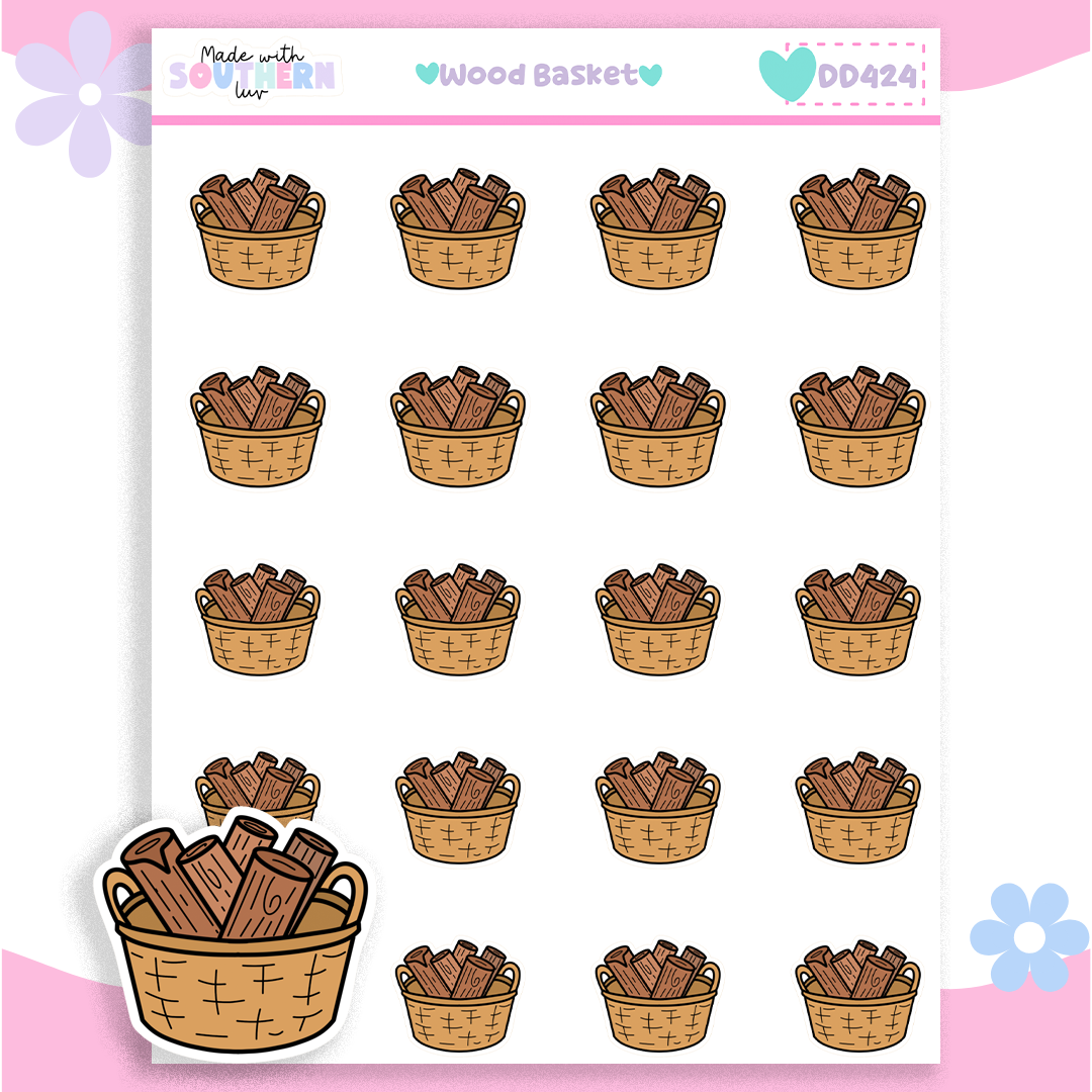 DD424 | WOOD BASKET