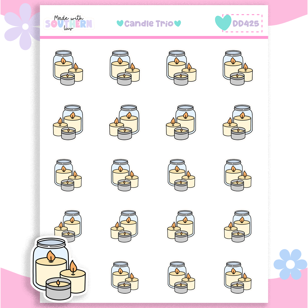 DD425 | CANDLE TRIO