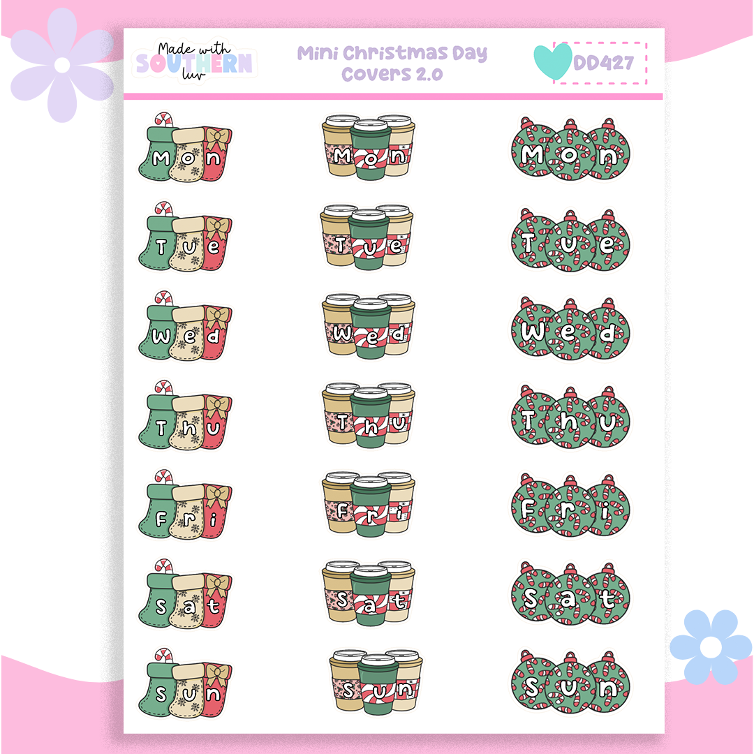 DD427 | MINI CHRISTMAS DAY COVERS 2.0
