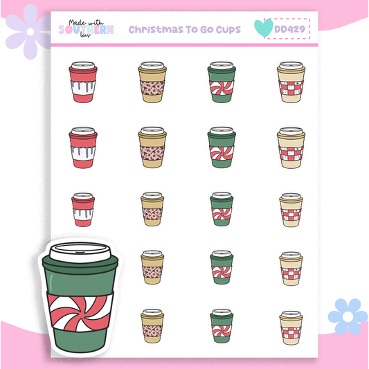 DD429 | CHRISTMAS TO GO CUPS