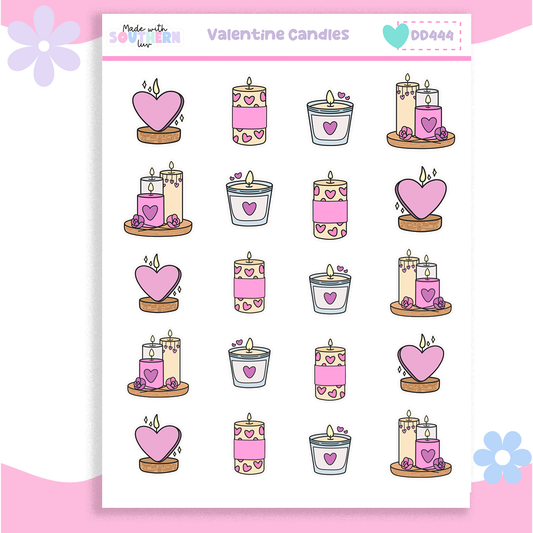 DD444 | VALENTINE CANDLES