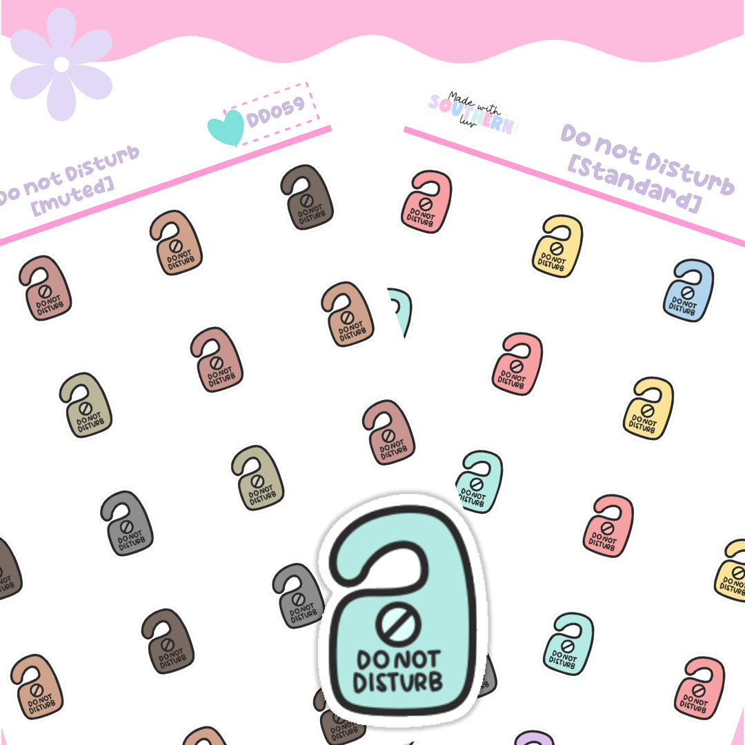 DO NOT DISTURB HANGERS [ALL]