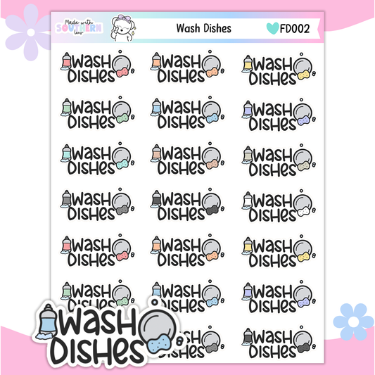 FD002 | WASH DISHES