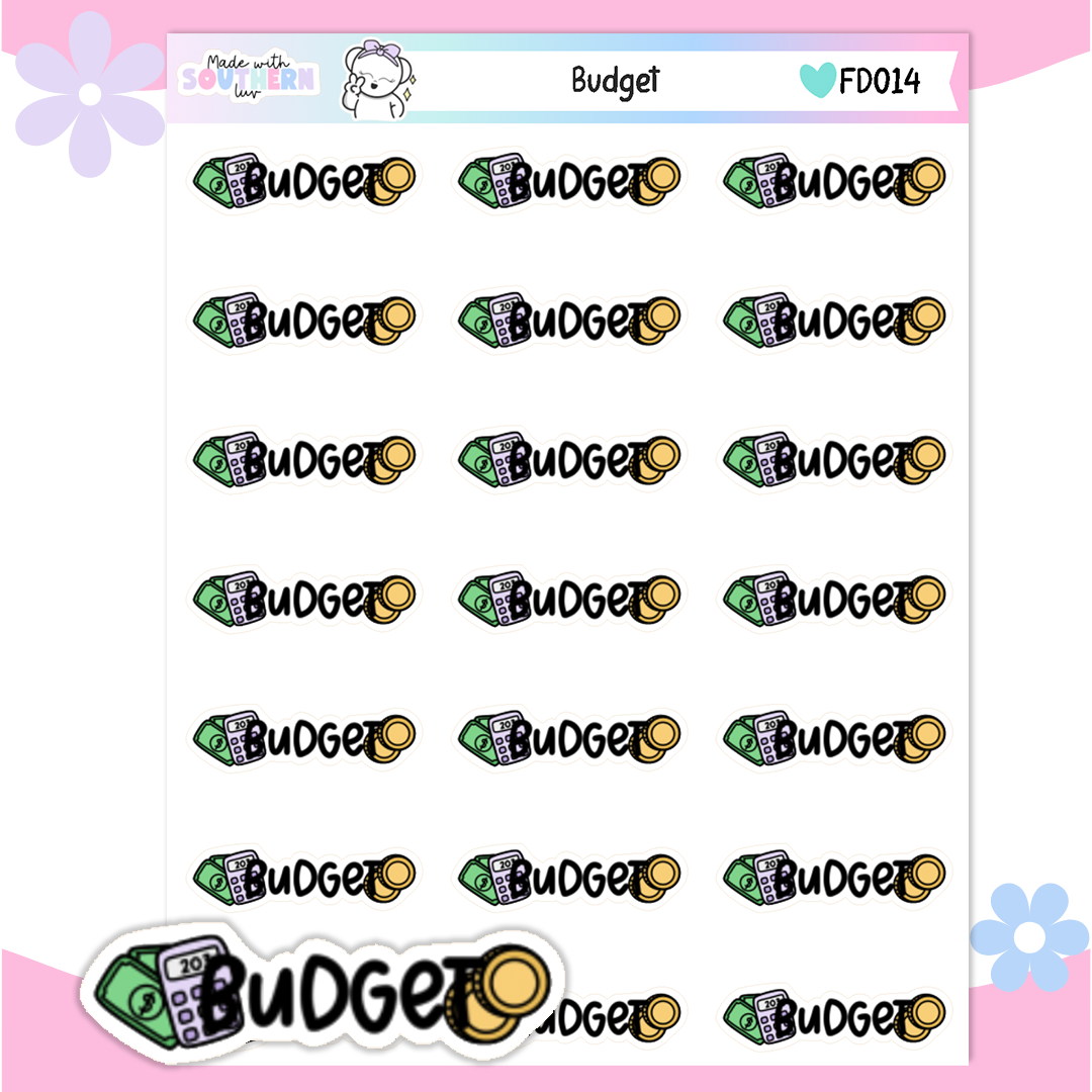 FD014 | BUDGET