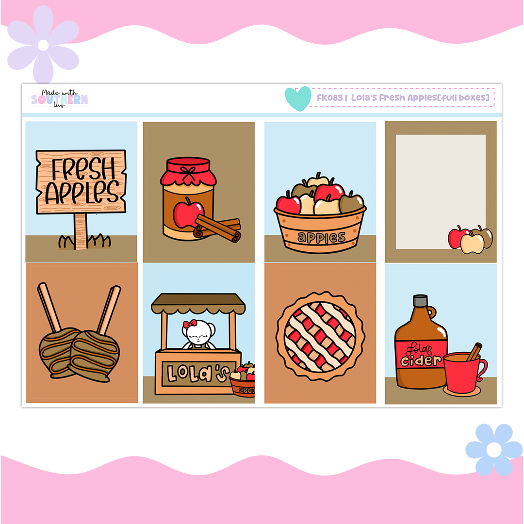 FK083 | LOLA'S FRESH APPLES FULL KIT [4 PAGES]