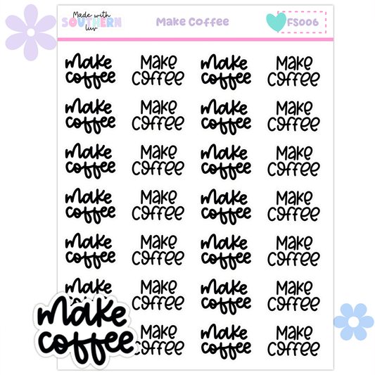 FS006 | MAKE COFFEE - FUNCTIONAL SCRIPT