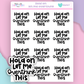 HW107 | HOLD ON LET ME OVERTHINK THIS