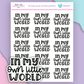 HW152 | IN MY OWN LITLE WORLD