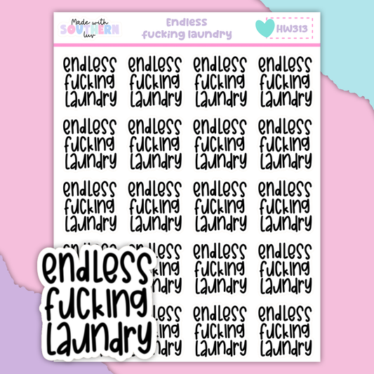 HW313 | ENDLESS FUCKING LAUNDRY