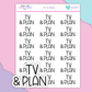 HW387 | TV & PLAN