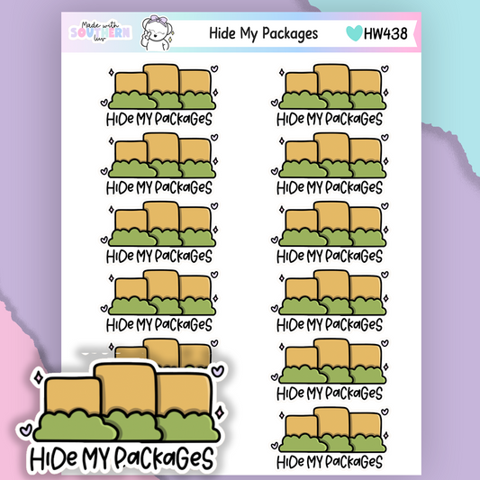 HW438 | HIDE MY PACKAGES