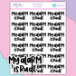 HW596 | MY ALARM IS RUDE