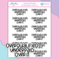HW598 | OVERQUALIFIED, UNDERPAID, OVER IT.